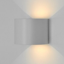 LED 사각 원형 블랙 화이트 벽등 8W 조명 실내 외벽 벽부등 외부 인테리어 방수 카페 벽조명, 원형벽등