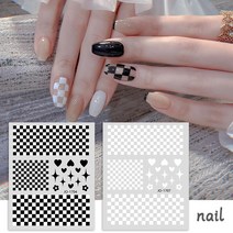 고급 디자인 네일스티커 12종, #10