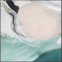 북타워 코너선반 사다리 모듈 파티션 100% 수제 유화 캔버스 월 아트 현대 추상 작품 홈 인테리어 그림 거실 침실 식당 장식, 179.120x180cm unframed - Unfra