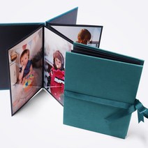 아코디언북 4x6 5x7 6x8 사진 포토앨범 북아트, 포레스트