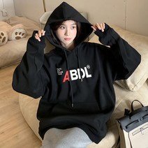 SM-02 오버핏 기모 후드티 빅사이즈 기모후드 티셔츠