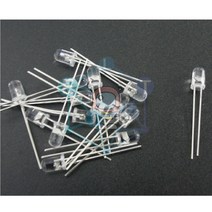 5mm7색발광LED 10개