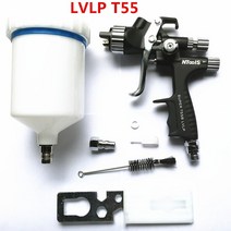 스프레이 건 LVLP 페인트 HVLP 1.3MM 노즐 미니 에어 건용 브러시, LVLP T55B