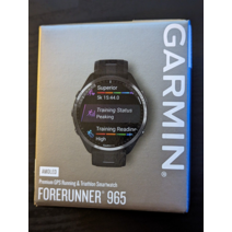 가민 포러너 965 프리미엄 아몰레드 GPS 러닝 스마트워치 블랙 0100280900 남자해외여행