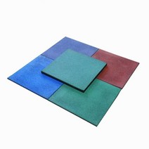 놀이터 고무판 매트 탄성우레탄 바닥제 미끄럼방지, 50x50x1.5 (변형 없음) -장당 가격