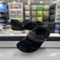 크록스 클래식 퍼 슈어 클로그 블랙 207303-001