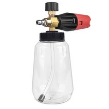 프리워시 셀프 세차 폼랜스 폼건 거품 스노우폼 노즐, 금