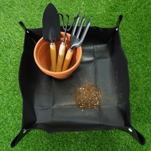 분갈이매트 세트 모종삽 분갈이 방수매트 화분 원예용품 가드닝매트 다용도 매트 고추농사, 분갈이 매트 소형(50 x 50cm)