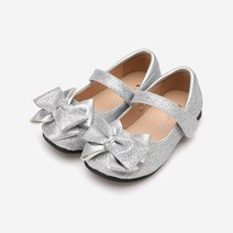 [국내 매장판] 롬크 마리 글리터 메리제인 여아구두 키즈신발 실버 - SILVER GLITTER 215031