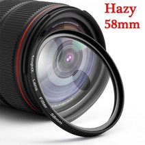KnightX 휴대 전화 프리즘 렌즈 필터 58mm UV CPL ND 액세서리 사진 매크로 아이폰 11 12 13 Xiaomi 삼성, 58mm Hazy_58mm
