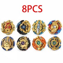 모델 Beyblade Burst Toys With Starter and Arena Bayblade 금속 융합 God Spinning 탑 블레이드 장난감, [22] SZTL-8PCS-9