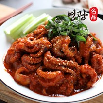 진담쿡 명품영광 쭈꾸미볶음 200g x 3팩 / 6팩, 01) 200g x 3팩