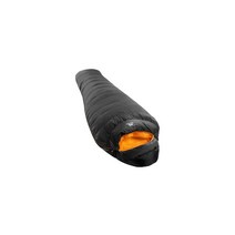 산악 장비 빙하 450 침낭 왼쪽 지퍼 - 남성, Obsidian, Long, 1개