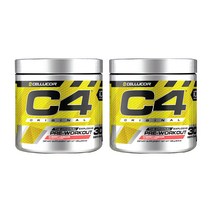 Cellucor 2개 C4 부스터 오리지널 헬스 프리워크아웃 체리 라임에이드 30 서빙 195 g, 195g