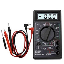 디지털멀티미터 LCD 디지털 멀티 미터 AC DC DT-830B 750V 1000V 10A 20A 미니 프로브 전압계 전류계 옴 테, 03 multimeter