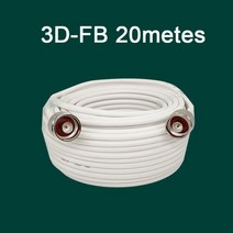 저렴한 낮은 손실 30 미터 20 10 5 3D-FB N 남성 동축 케이블, 02 10 meters