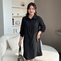 99사이즈원피스 빅사이즈데일리룩 하객룩 출근룩 예쁜 주름 블랙 브라운 원피스 오피스 정장