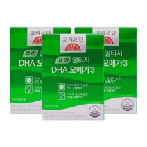 고려은단 퓨어 알티지 DHA 오메가3 751mg X 60캡슐 5통, 상세페이지 참조, 상세페이지 참조