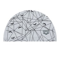 아레나 A0AC1AQ08 WHT 남여공용 성인 코팅수모 라인아레나, FREE