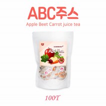 BMS ABC주스 100티백 에이비씨 차 분말 티백 사과 비트 당근 100%국내산 레드비트 제주당근 케로틴 HOT COOL 사무실 건강차 추천