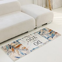 폴라도레 1+1 극세사 발매트 침실 러그 주방 카페트 화장실 부엌 매트, 10.(1+1)원하는걸해(60x160cm)