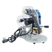 수동먹테이프 코팅 인자기 잉크 수동날인기 기계, DY8 핸드 프레스코딩기계업그레이드 빨간리본롤