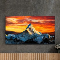 100인치티비 대형 tv 스마트 대형 모니터 고화질 4K TV, 파란색, 공식 표준