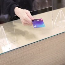 아트사인 개인 위생 아크릴칸막이투명 가림막 비대면 파티션 규격450 600 일반형 창구형