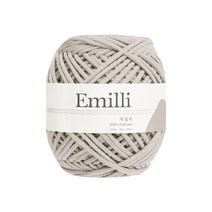 울클럽 에밀리 로프얀 뜨개실 350g 1볼, 12 연그레이, 1개
