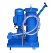 오일필터 기계 산업용 푸시 카트 유압유 윤활유 펌프, LUC-100X3/5/10/20(220V)