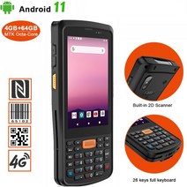 바코드스캐너 택배스캐너 PDA폰 무선바코드스캐너 휴대용 단말기 PDA 모바일 안드로이드 11 데이터 수집기 재고 기계 산업 스캐너, 1.Built-in 2D SE4710