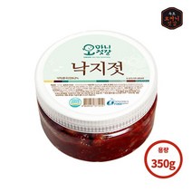 [오마니젓갈] 속초 수제젓갈 오마니 낙지젓 350g, 단품