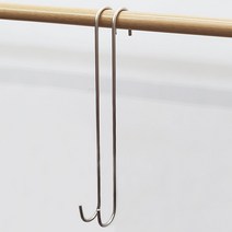 긴 롱 S자 고리 실버 에스자 후크 걸이 10cm, 1개, 30cm   (1000027118)