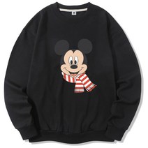 일루소 디즈니 기모 미키 목도리 맨투맨