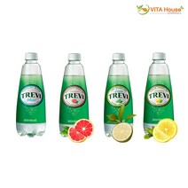 비타하우스 트레비 탄산음료 300ml 1개 플레인 자몽 라임 레몬