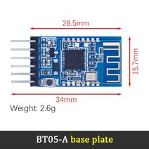 BT05-A BLE 블루투스 4.0 직렬 포트 모듈 cc2541 마스터 슬레이브 통합 iBeacon 대체 HM-11, DIP