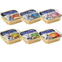 몬지 강아지간식 습식 캔 통조림 치킨 참치 칠면조 연어 오리 야채 애견간식 모음 6종 16묶음, 치킨+야채100g X 16개