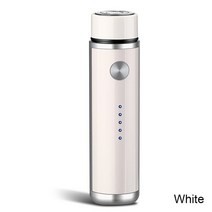 전기 면도기 휴대용 방수 남성용 미니 전기 면도기 휴대용 수염 칼 USB 충전 얼굴 바디, 03 WHITE