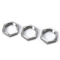 각파이프조인트 미터 암나사 육각 잠금 너트 파이프 피팅 스테인레스 스틸, 22 M18x1.5mm(S24 H4)