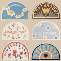 인테리어 집들이선물 아이방 욕실 현관 주방 다용도실 카페트 침대 화장실 발매트 러그, B1