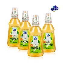 [동강마루] [영월농협] 아카시아 벌꿀(튜브) 500gx4통, 상세 설명 참조