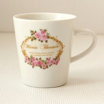 [창고 대방출]일본 코지 마리아 핫초코 커피 사무실 브런치 도기 물컵 머그컵(230ml)