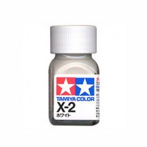 (80002) 타미야 에나멜 도료 X-2 화이트 유광 10ml