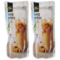 카라멜마끼아또 아이스파우치 음료 230ml x 5개, 상세페이지 참조