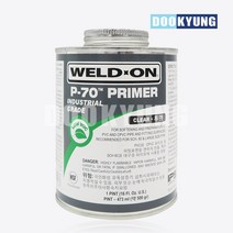 K_WELD ON 웰드온 P-70 프라이머 투명 473ml 산업용, 단품