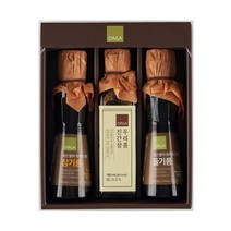 ORGA 가정식 참기름 간장 선물세트 4호 (1box) 별식 술안주 간편식 캠핑 혼밥 자취 튀김, 1개