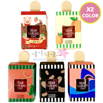 [에뛰드] 디어 달링 워터젤 틴트 (아이스크림) 2개, 통팥레드+꿀꿀레드, 단품