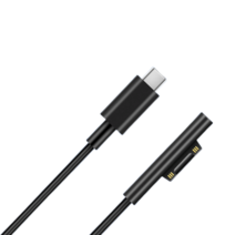 서피스 고 / 프로 4/5/6/7 USB-C 서피스 전용 호환 PD 고속충전 전원 케이블, 모델7, 0.25m