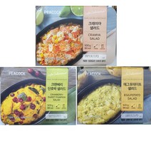 PEACOCK 피코크 샐러드 500g 3종택1 크래미아 크랜베리단호박 에그포테이토, 3. 에그포테이토