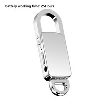 녹취 소형녹음기 상시녹음기 pen keychain 디지털 음성 32gb 음성 녹음, 협력사, 8GB, 은